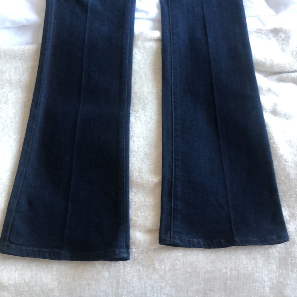 Jeans Paige Premium Hollywood Hills Bootcut – Femme – Taille 28 – Dark Blue